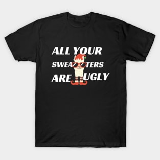 Funny ugly Christmas sweater T-Shirt